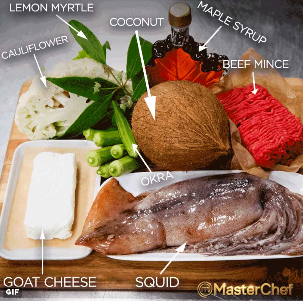 MaterChef Mystery Box Ingredients